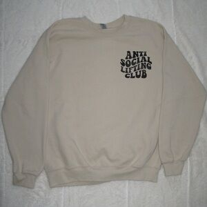 Beige Sweatshirt